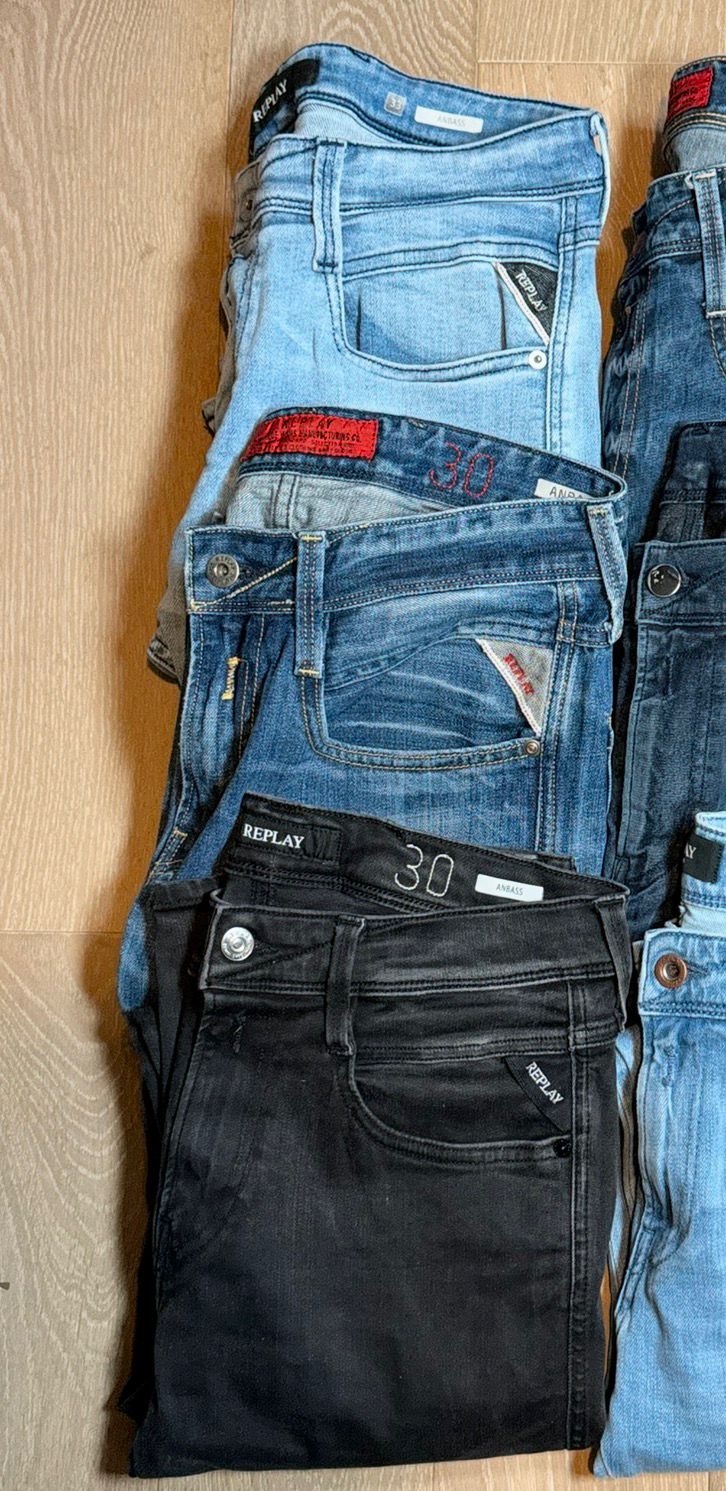 Replay Anbass Jeans Bulk x6