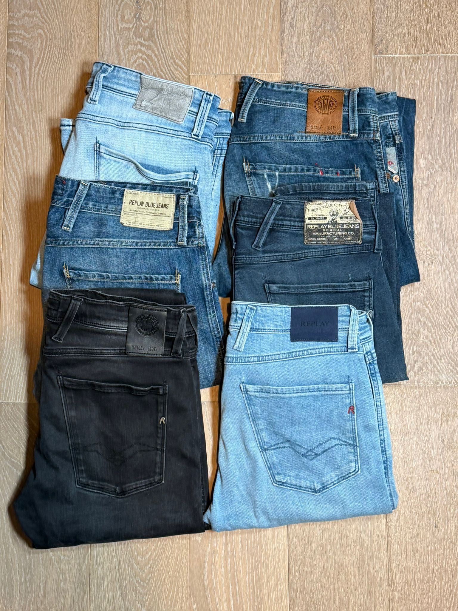 Replay Anbass Jeans Bulk x6