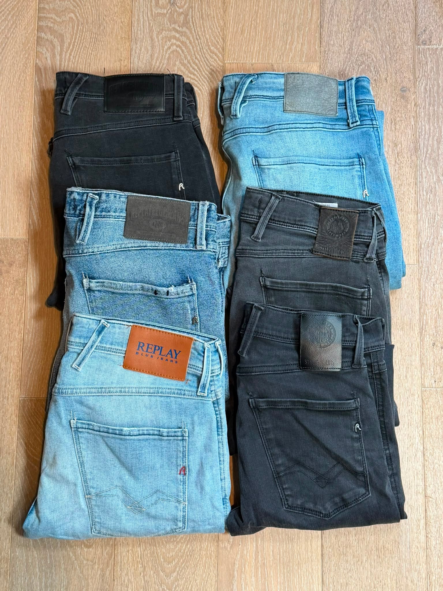 Replay Anbass Jeans Bulk x6