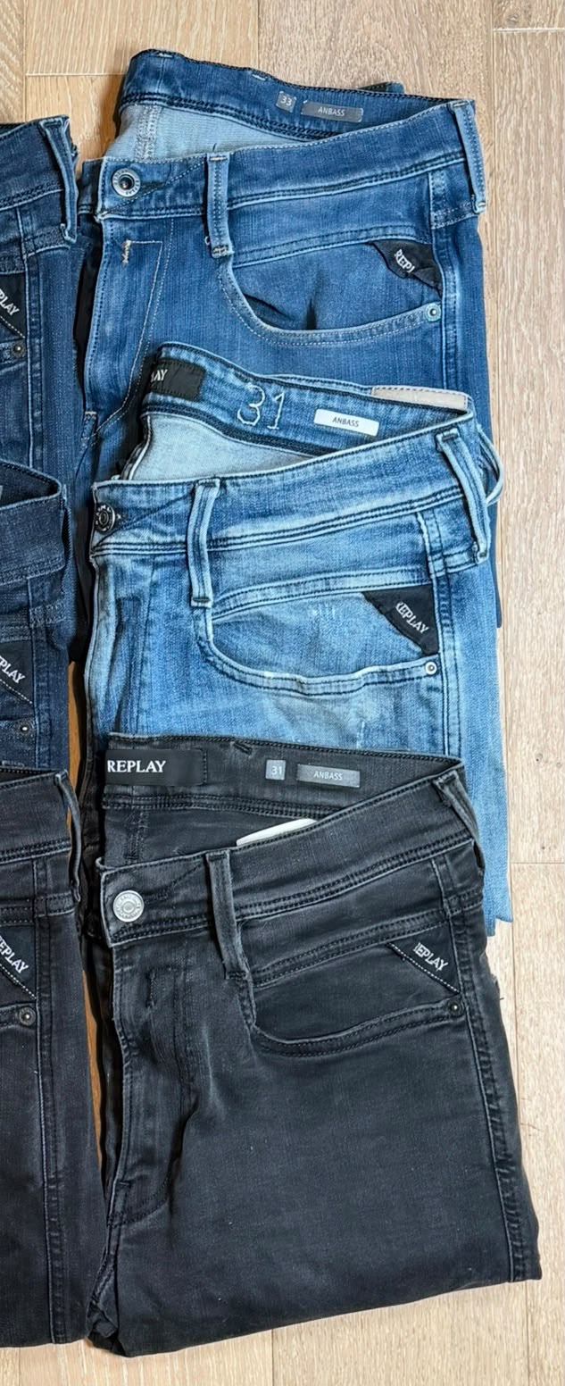 Replay Anbass Jeans Bulk x6