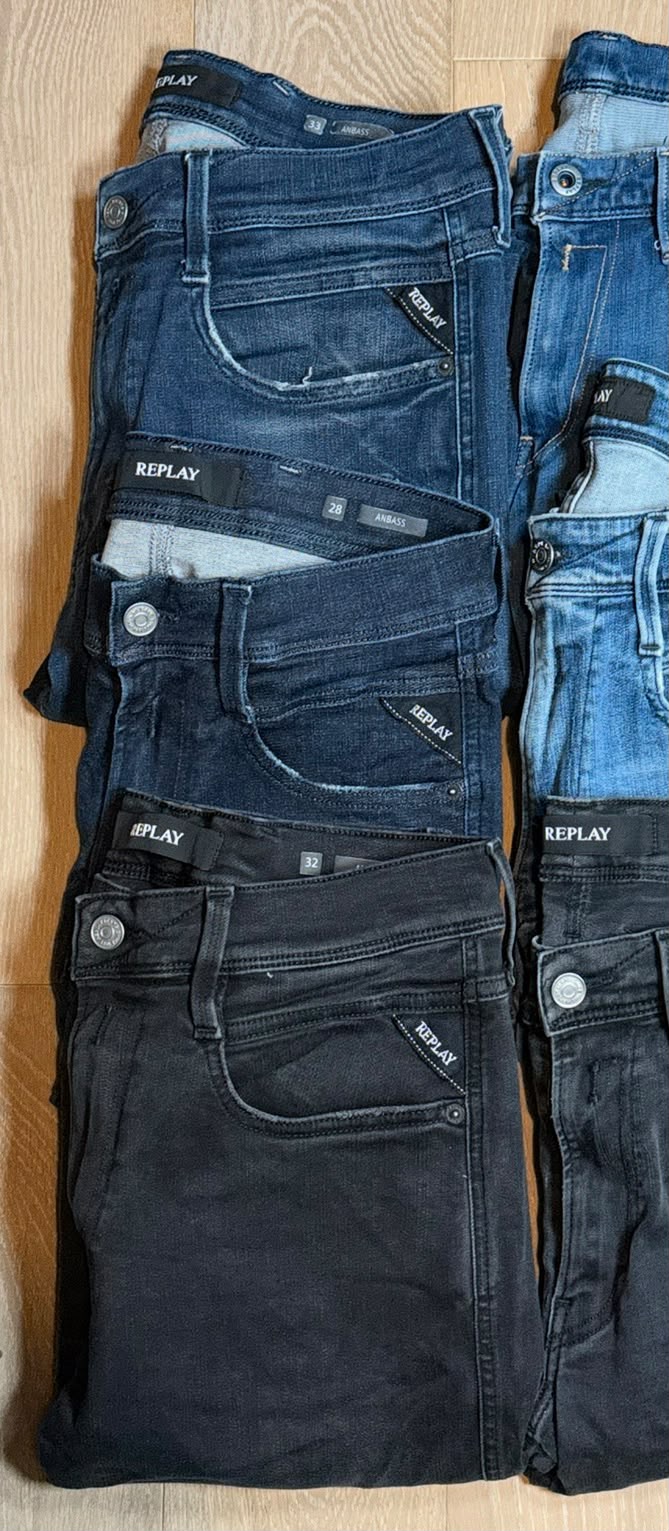 Replay Anbass Jeans Bulk x6