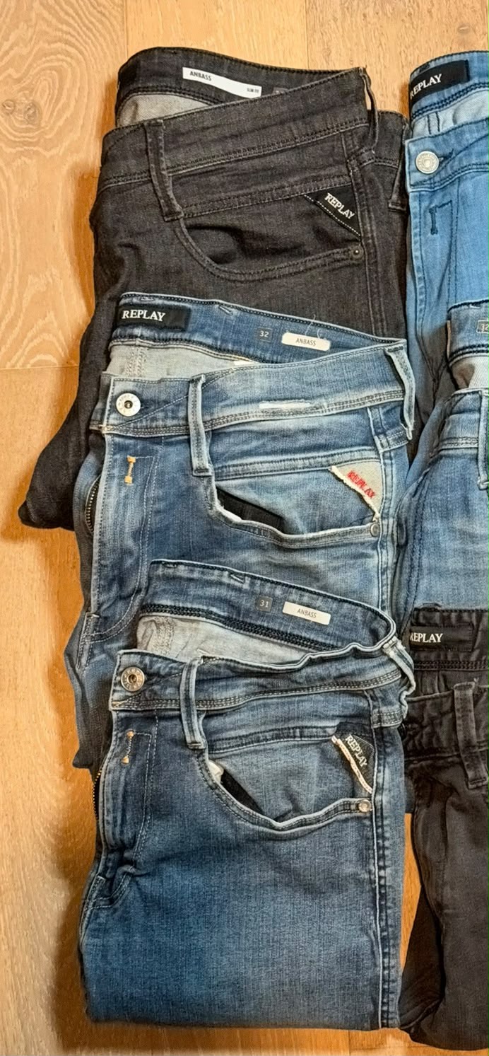 Replay Jeans Bulk x6