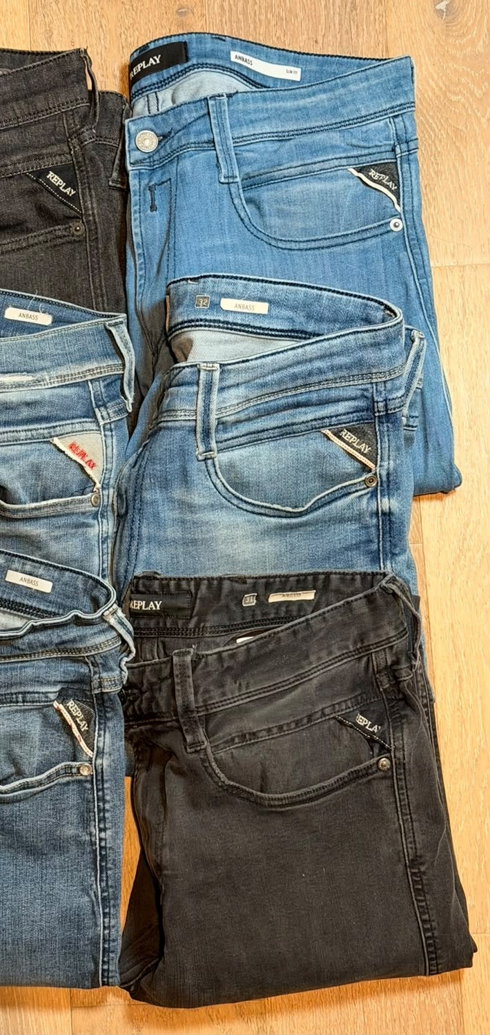 Replay Jeans Bulk x6