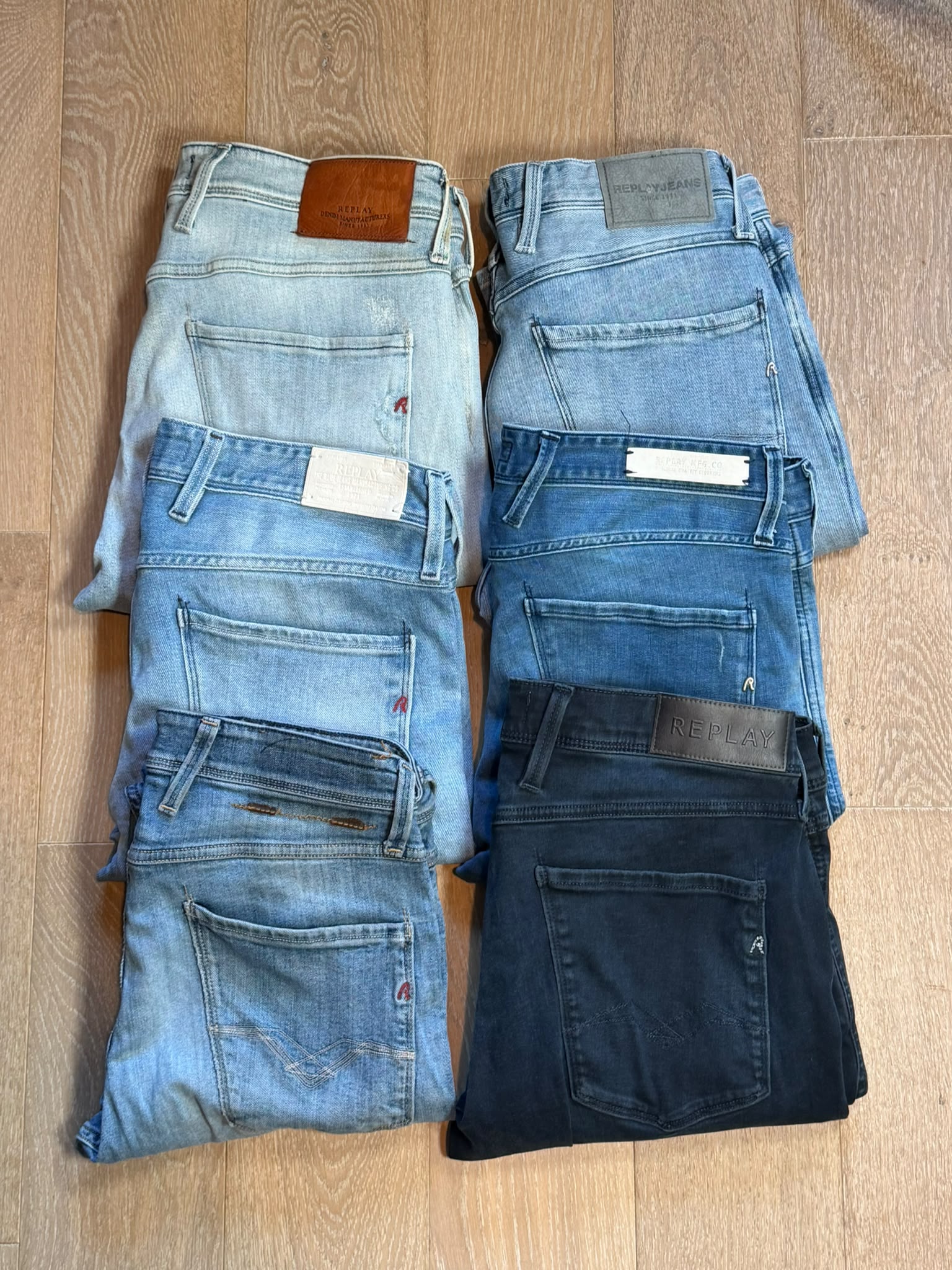 Replay Jeans Anbass Bulk x6