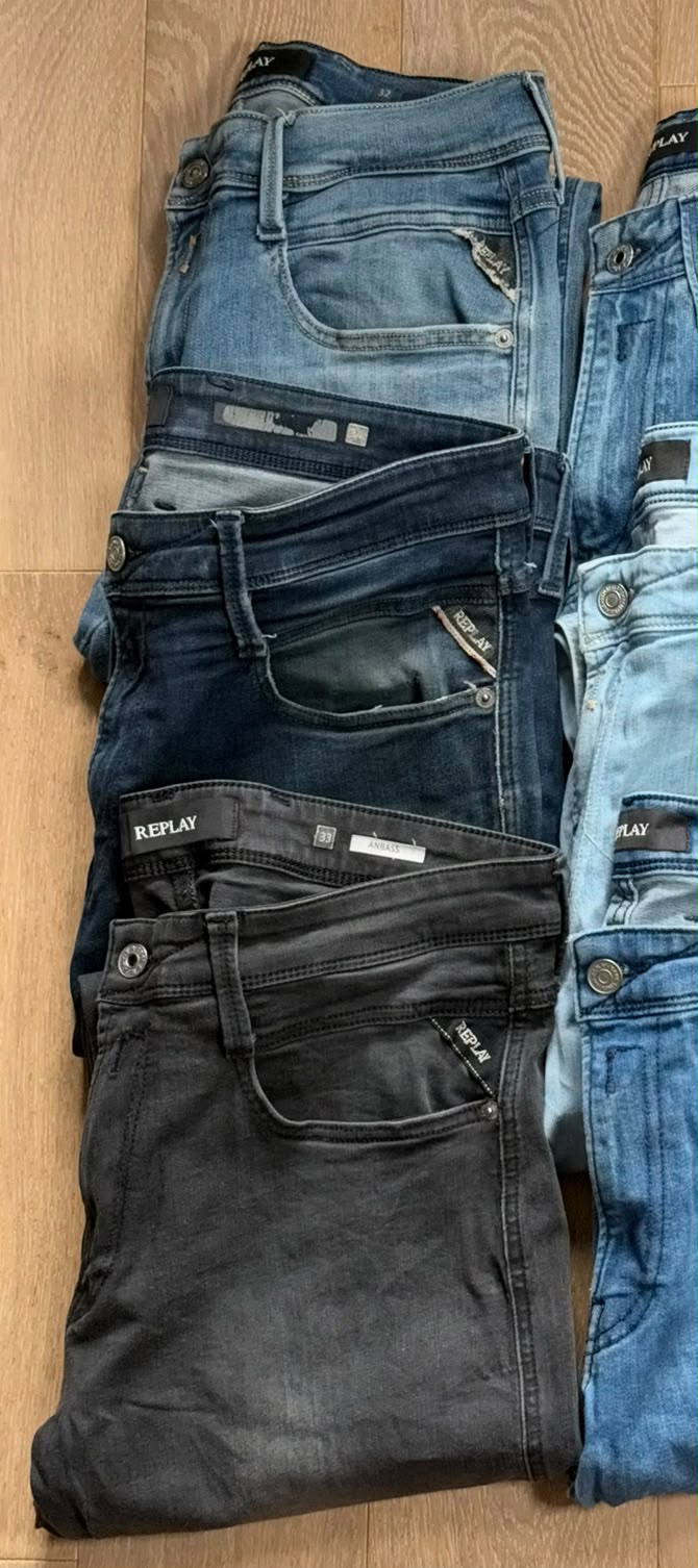 Replay Anbass Jeans Bulk x6