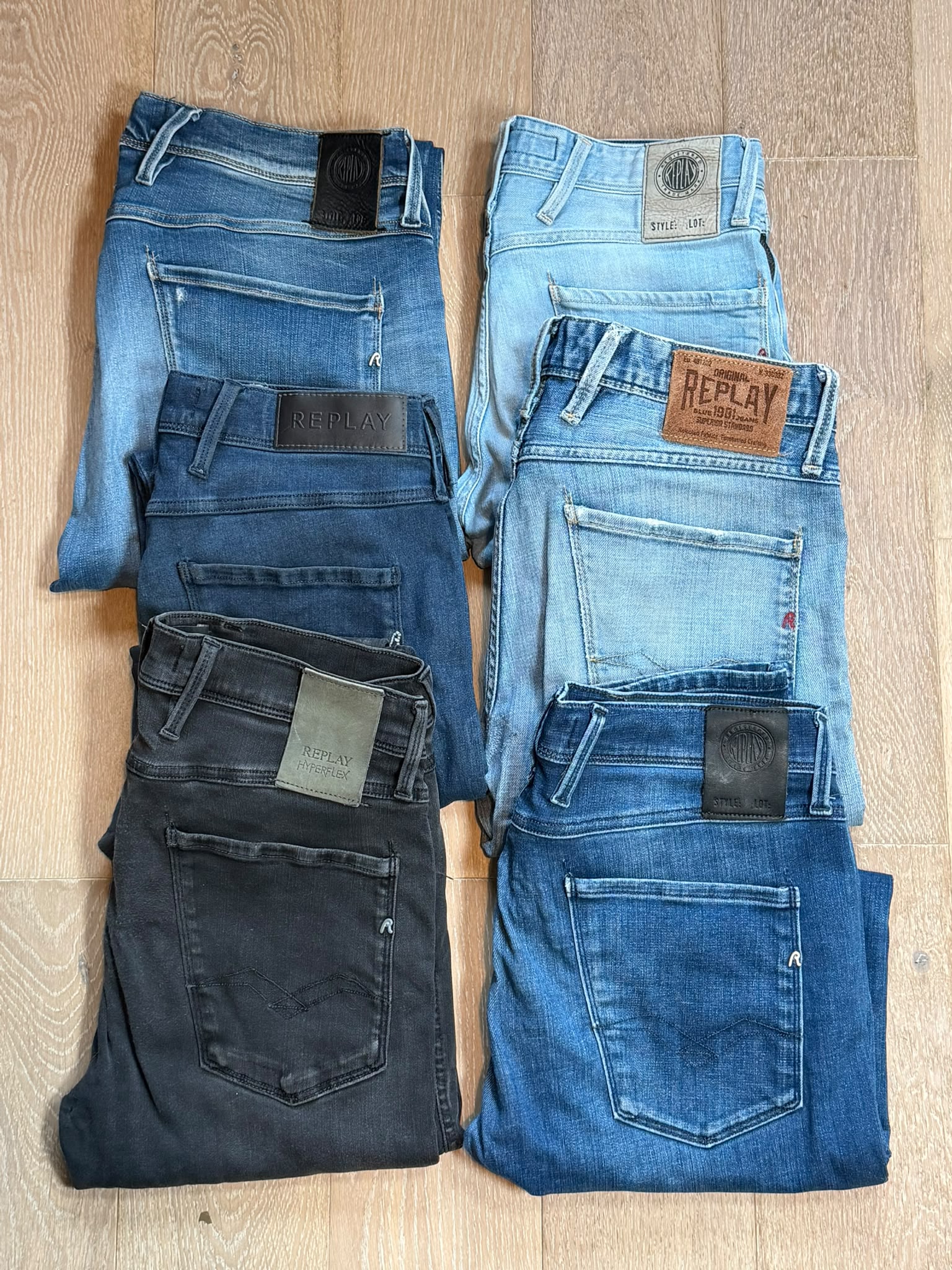 Replay Anbass Jeans Bulk x6