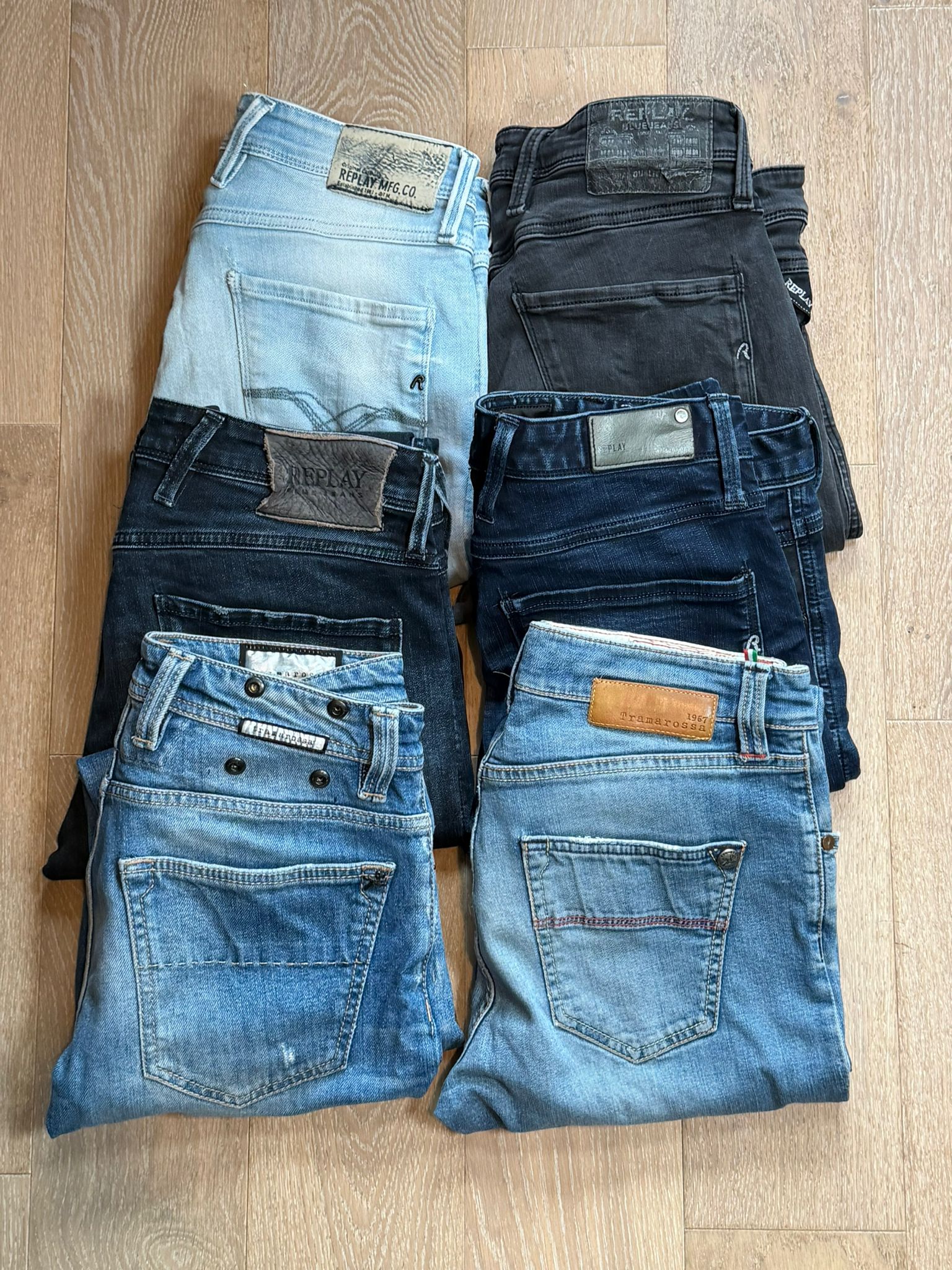 Replay Abases Jeans Bulk x6