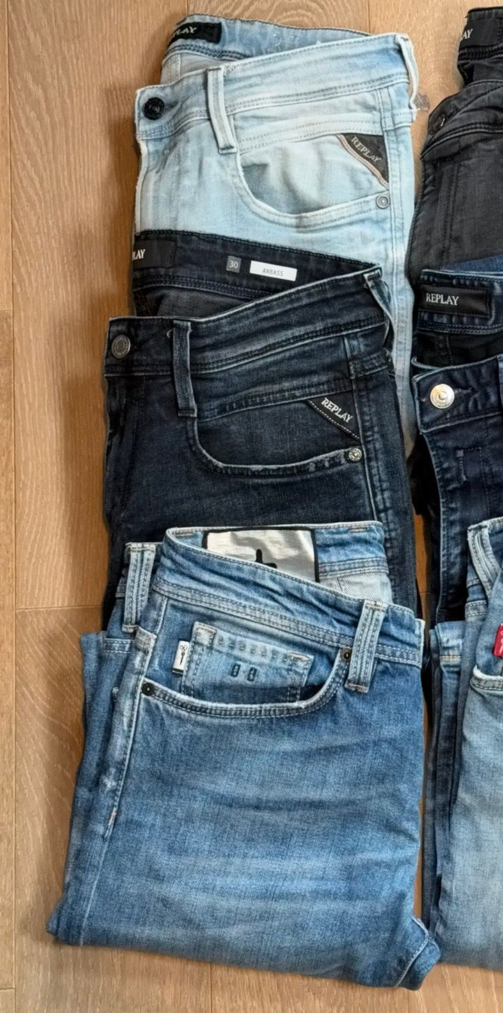 Replay Abases Jeans Bulk x6