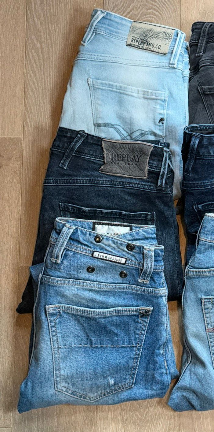 Replay Abases Jeans Bulk x6