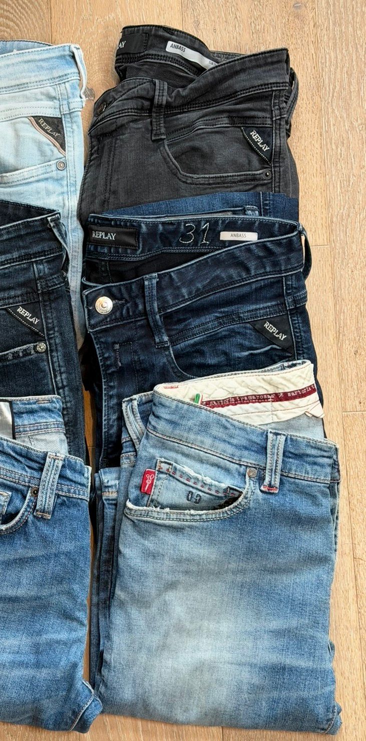 Replay Abases Jeans Bulk x6