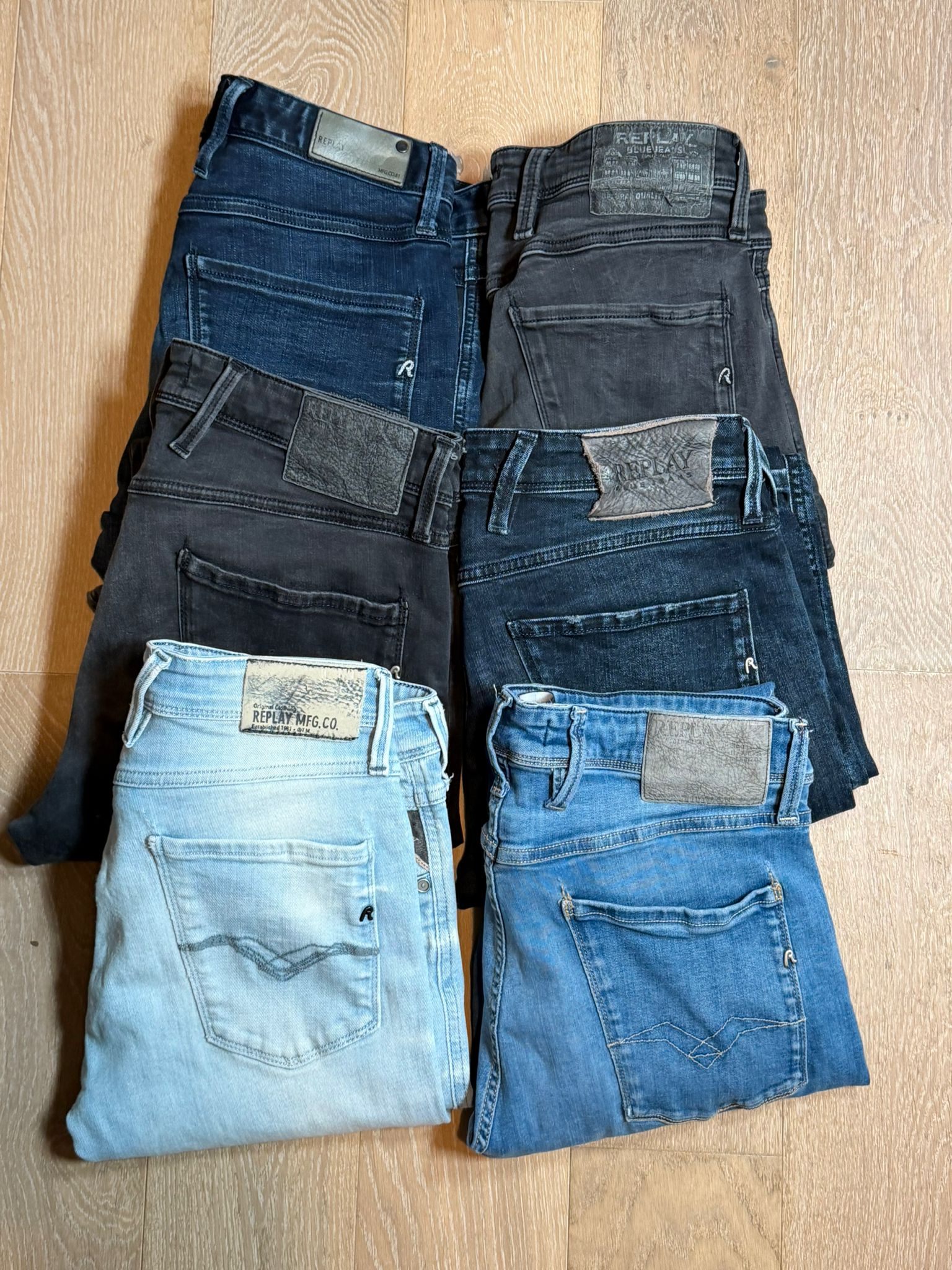 Replay Anbass Jeans Bulk x6