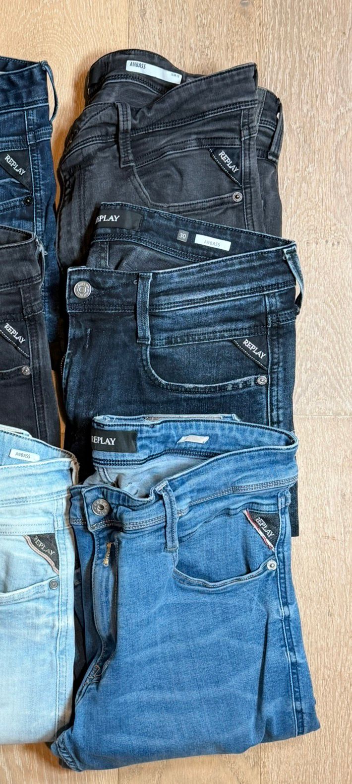 Replay Anbass Jeans Bulk x6