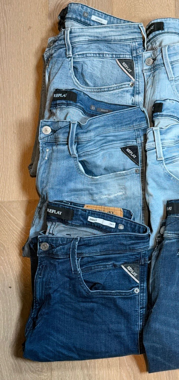 Replay Anbass Jeans Bulk x6