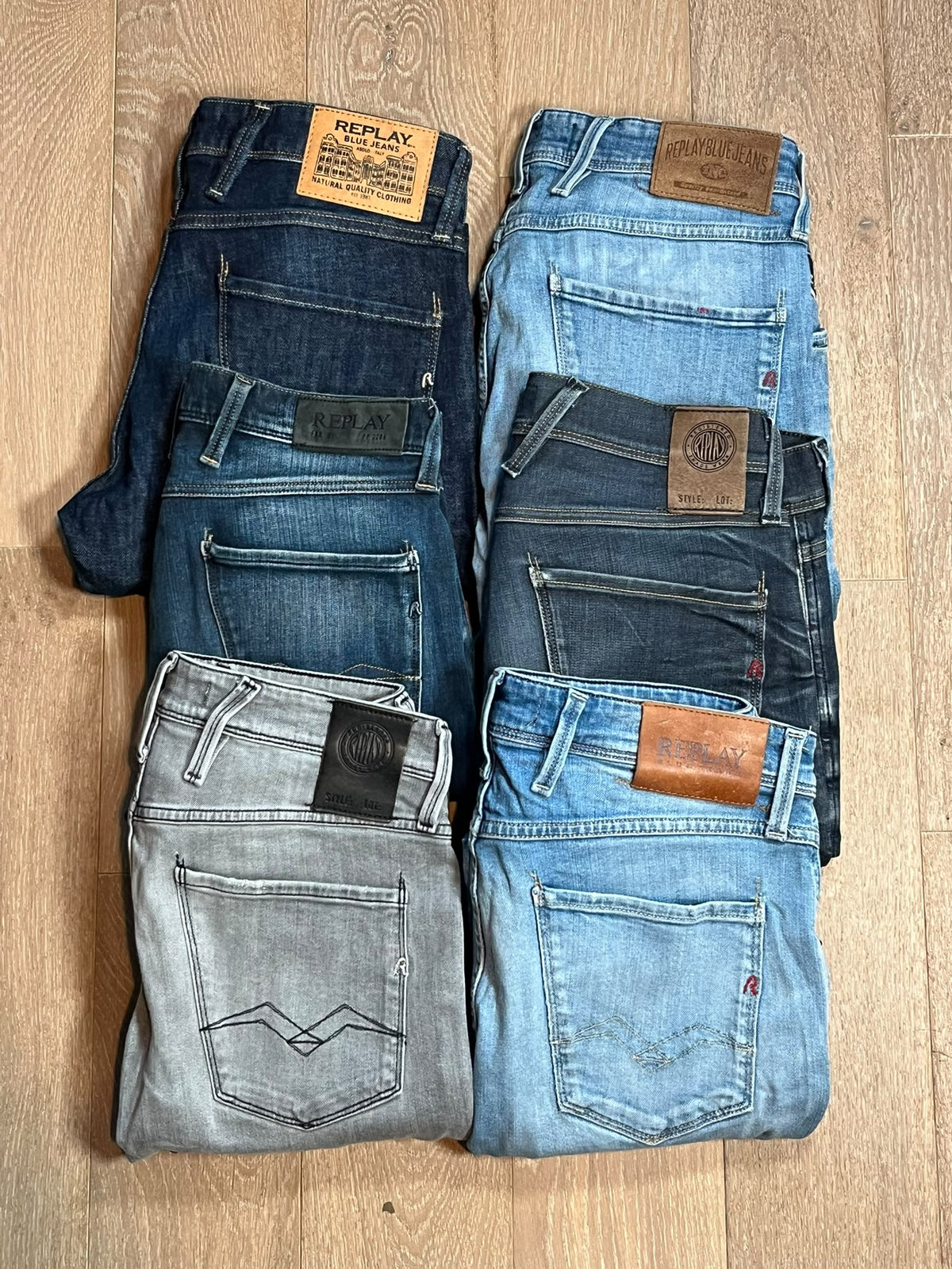 Replay Anbass Jeans Bulk x6