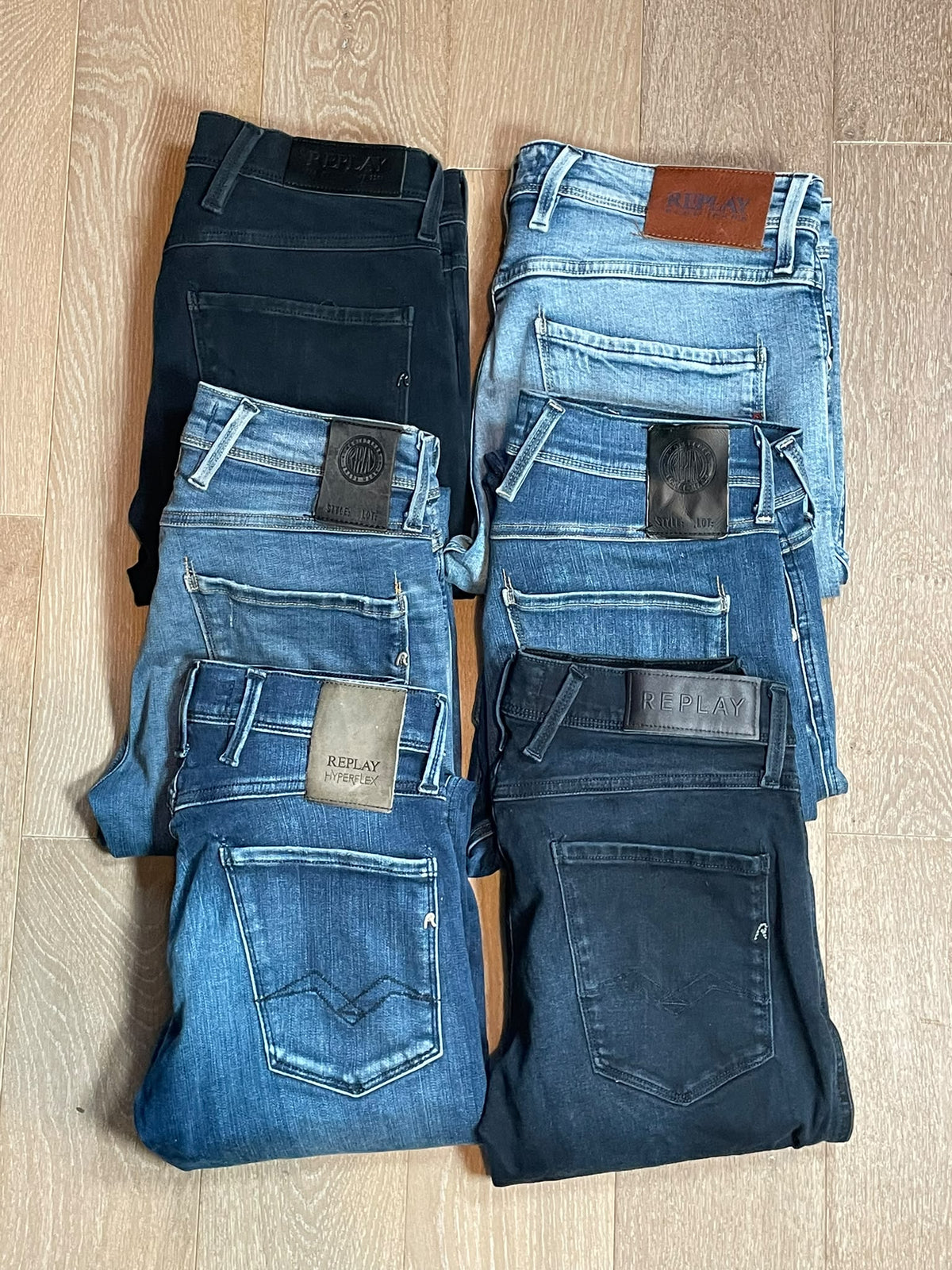 Replay Anbass Jeans Bulk x6