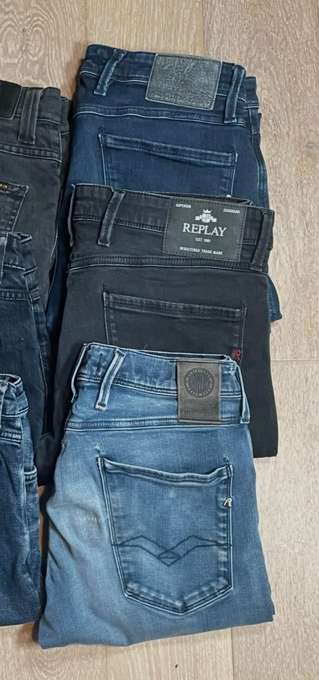 Replay Anbass & Nudie Jeans bulk x6
