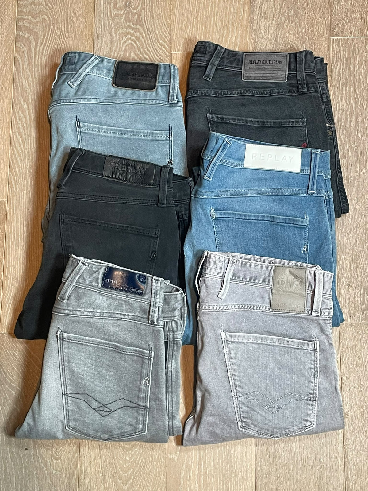 Replay Anbass Jeans Bulk x6