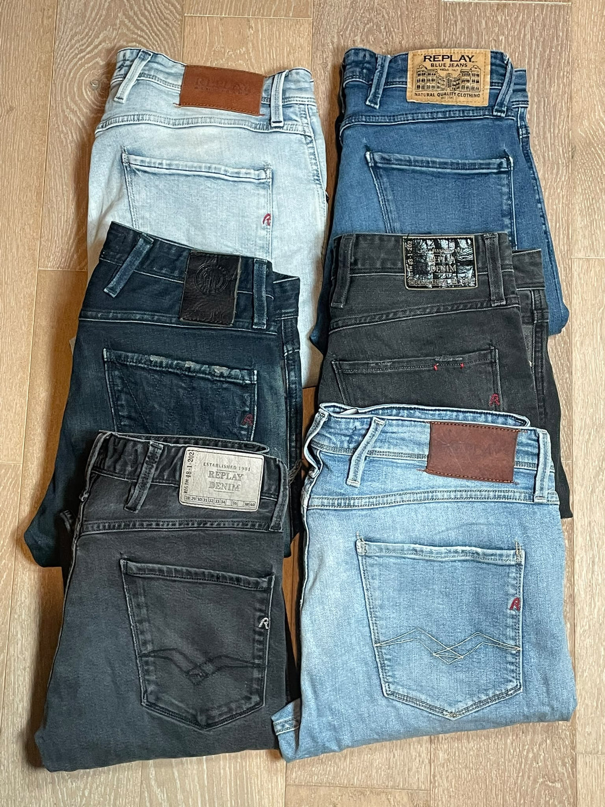 Replay Anbass Jeans Bulk x6