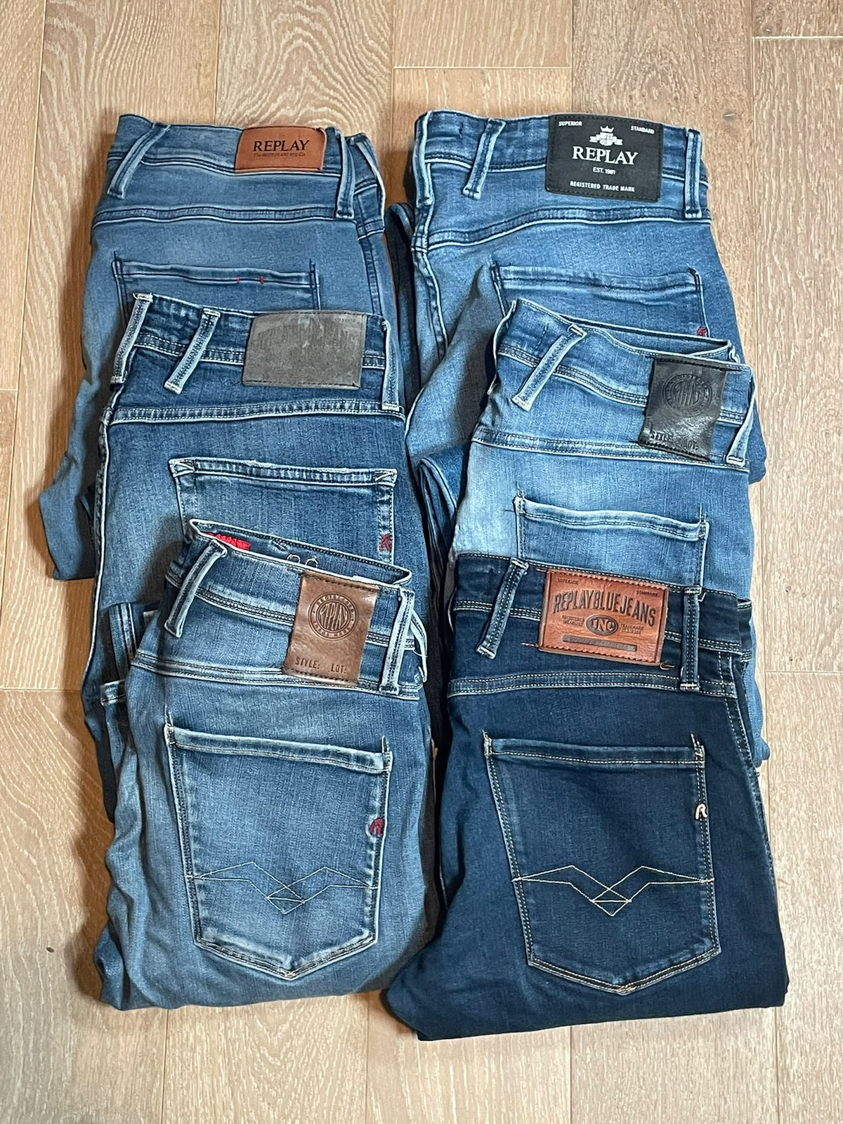 Replay Anbass Jeans Bulk x6