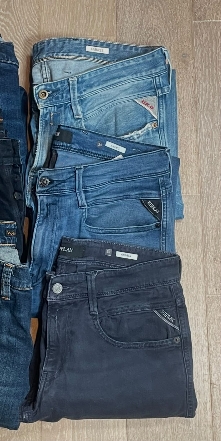 Replay Anbass & Nudie Jeans bulk x6