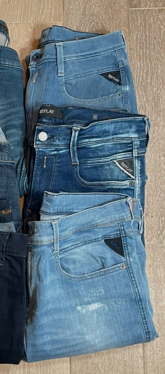 Replay Anbass & Nudie Jeans Bulk x6