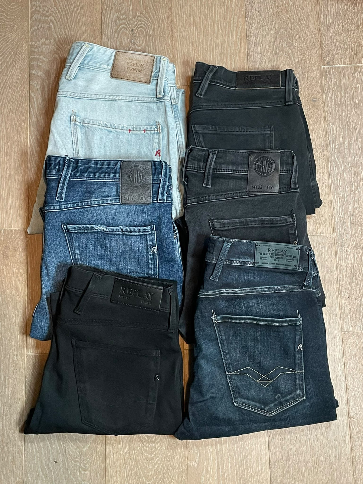 Replay Anbass Jeans Bulk x6