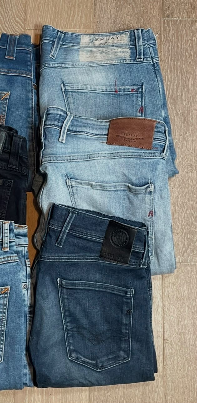 Replay Anbass & Nudie Jeans x6