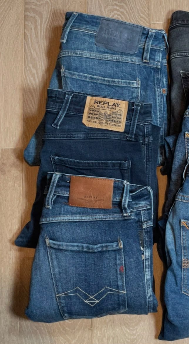 Replay Anbass & Nudie Jeans x6