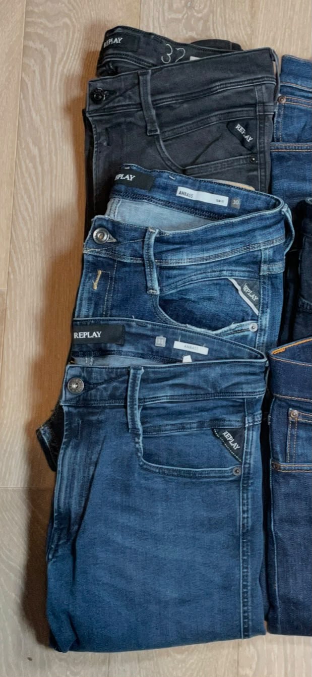 Replay Anbass & Nudie Jeans x6