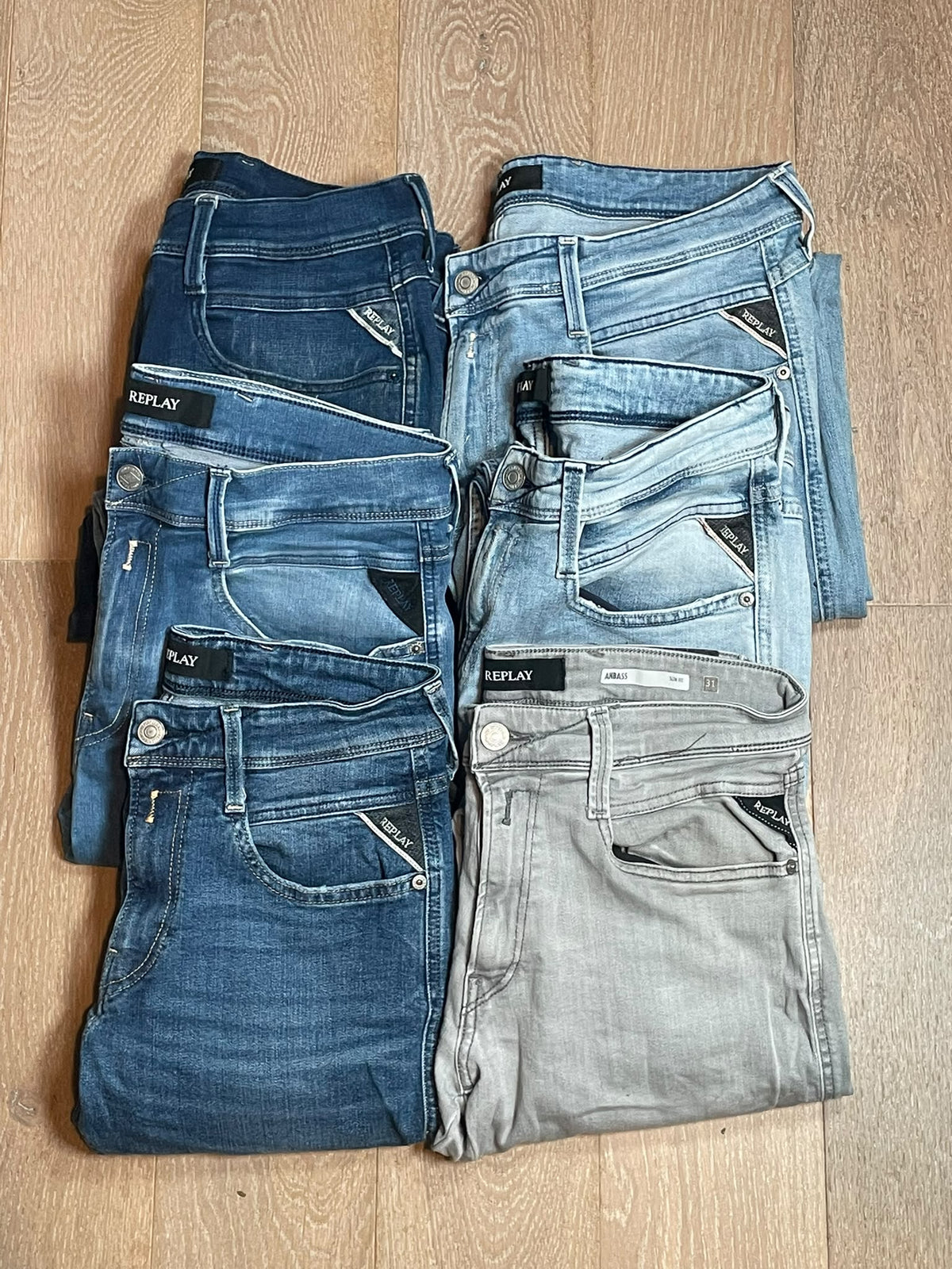 Replay Anbass Jeans Bulk x6