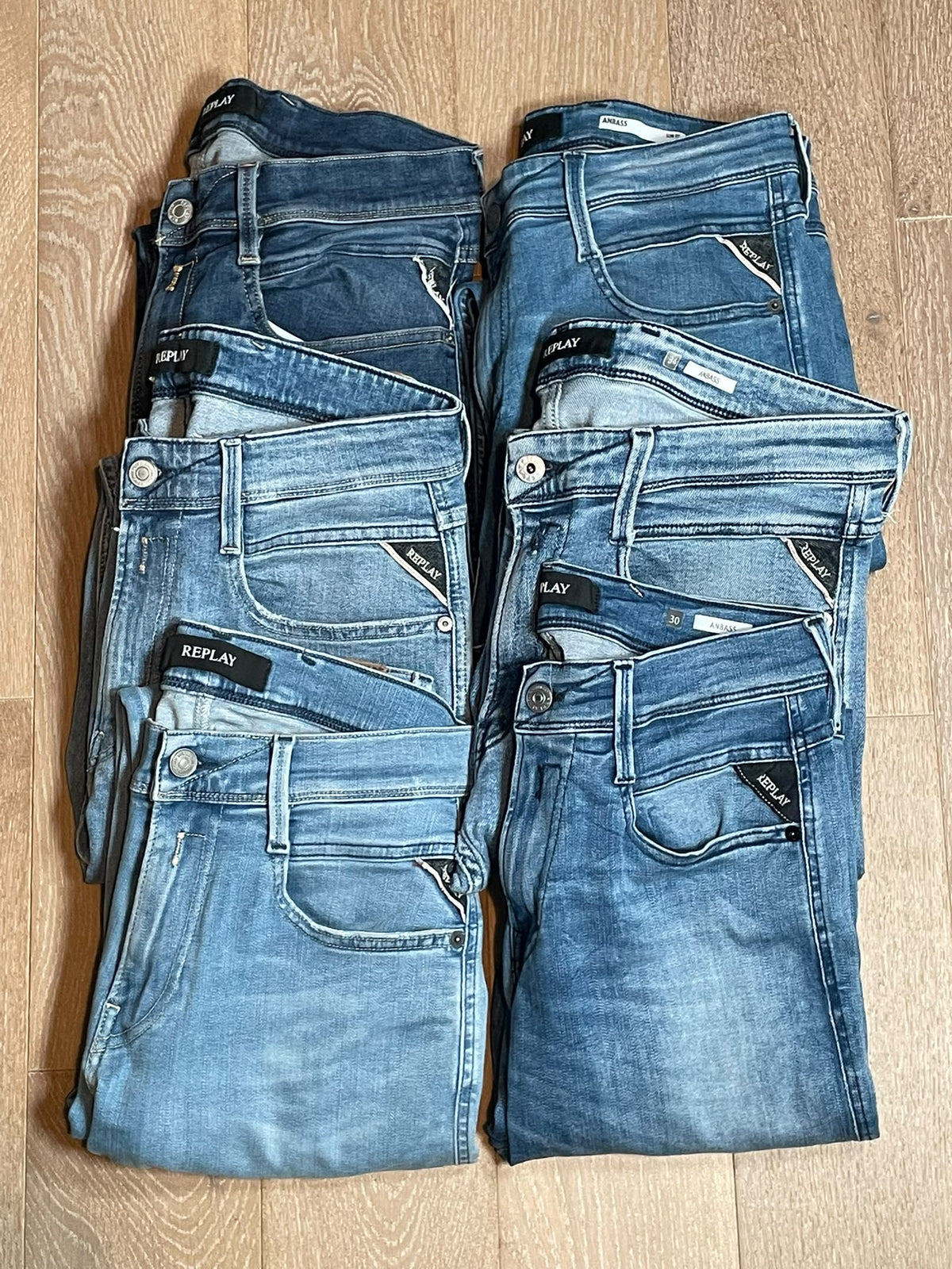 Replay Anbass Jeans Bulk x6