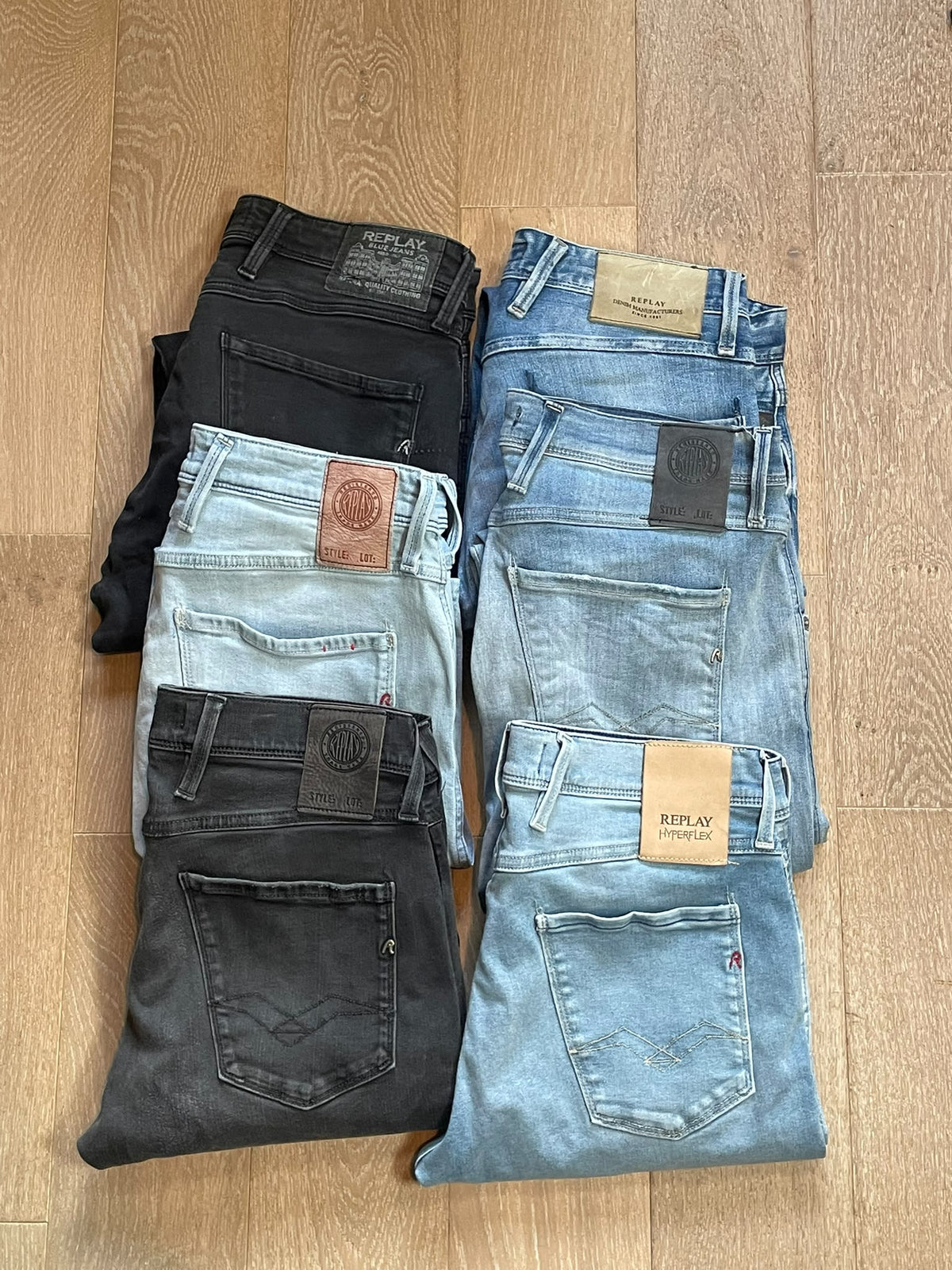 Replay Anbass Jeans Bulk x6