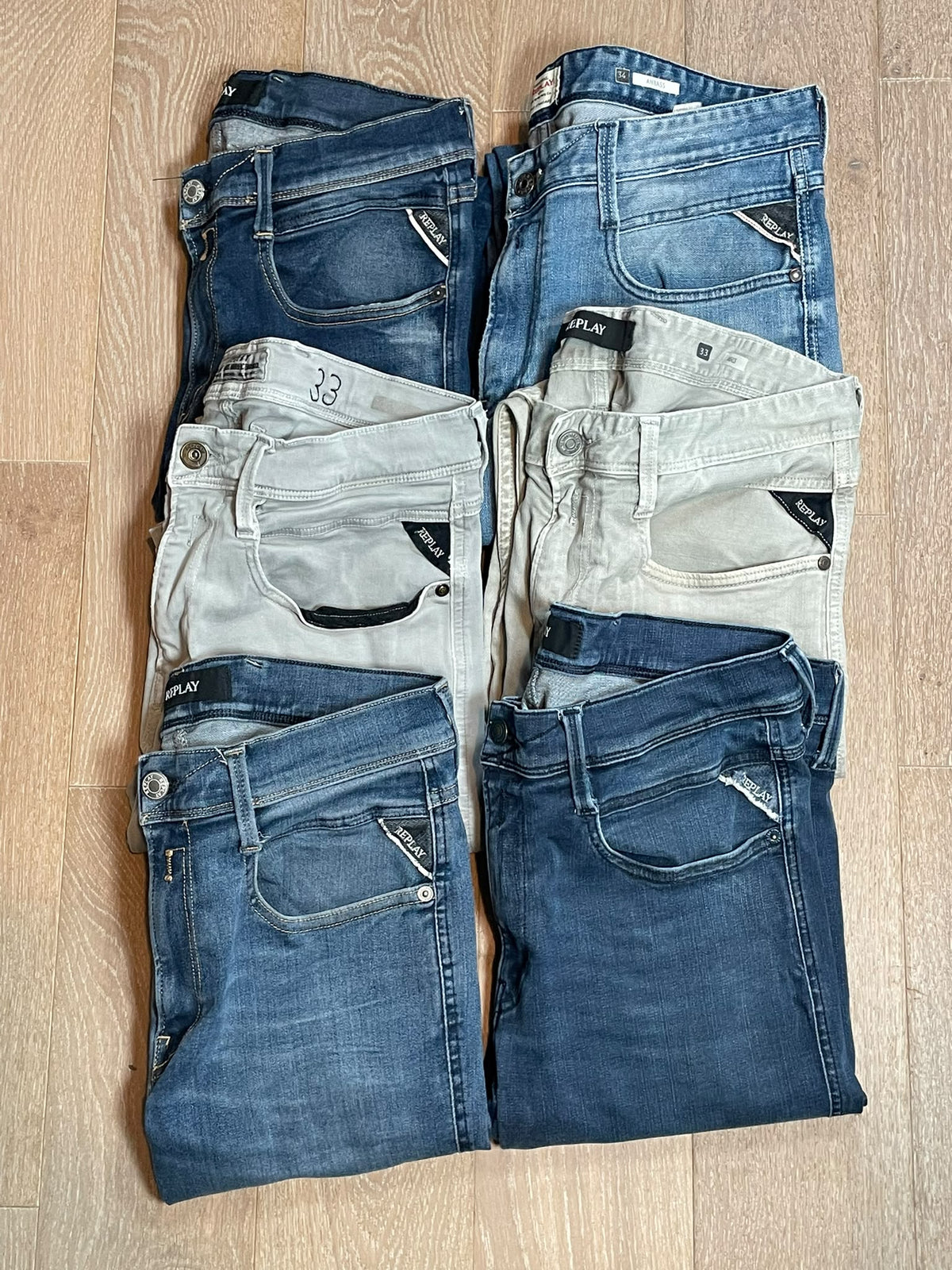 Replay Anbass Jeans Bulk x6