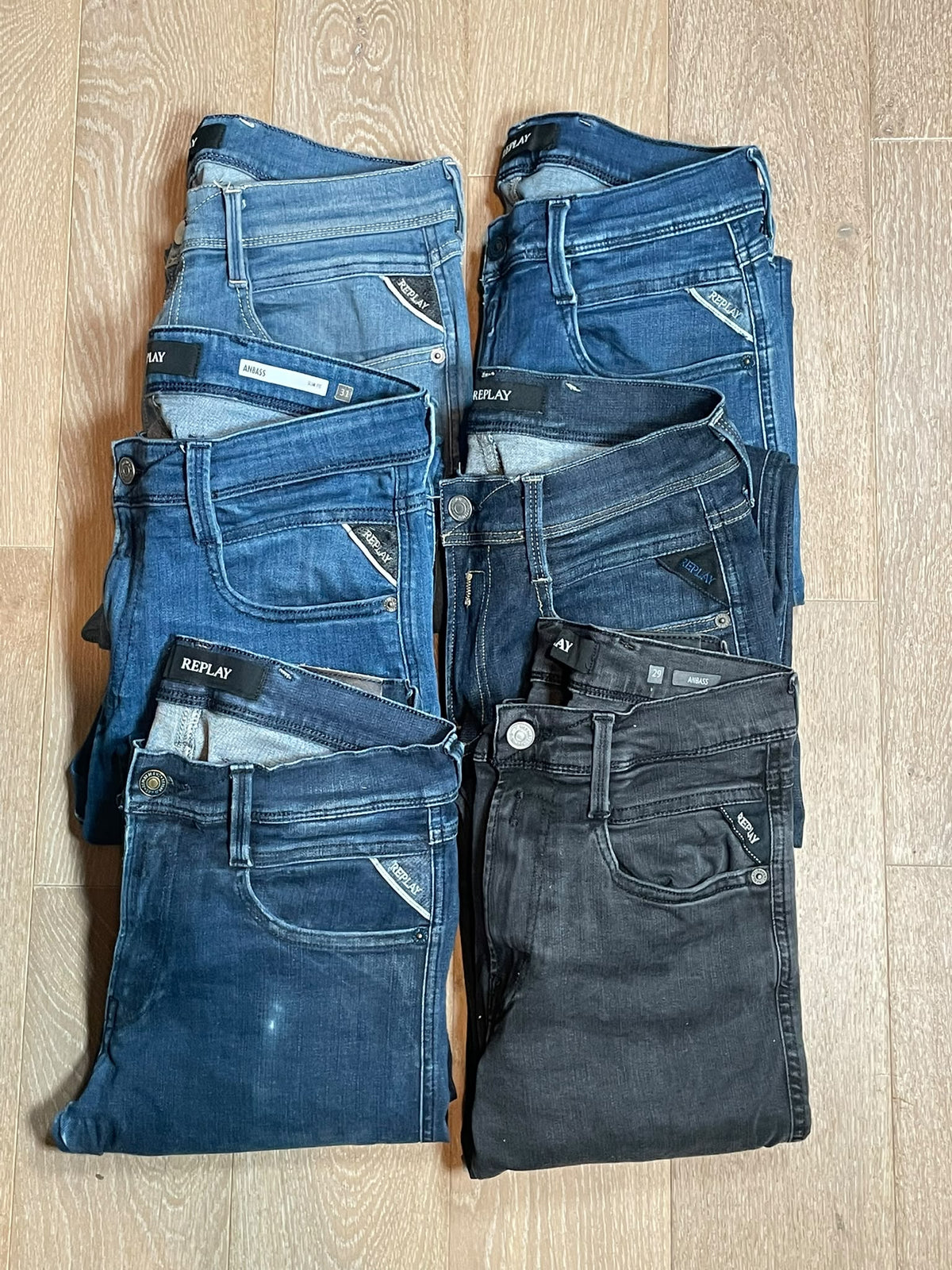 Replay Anbass Jeans Bulk x6