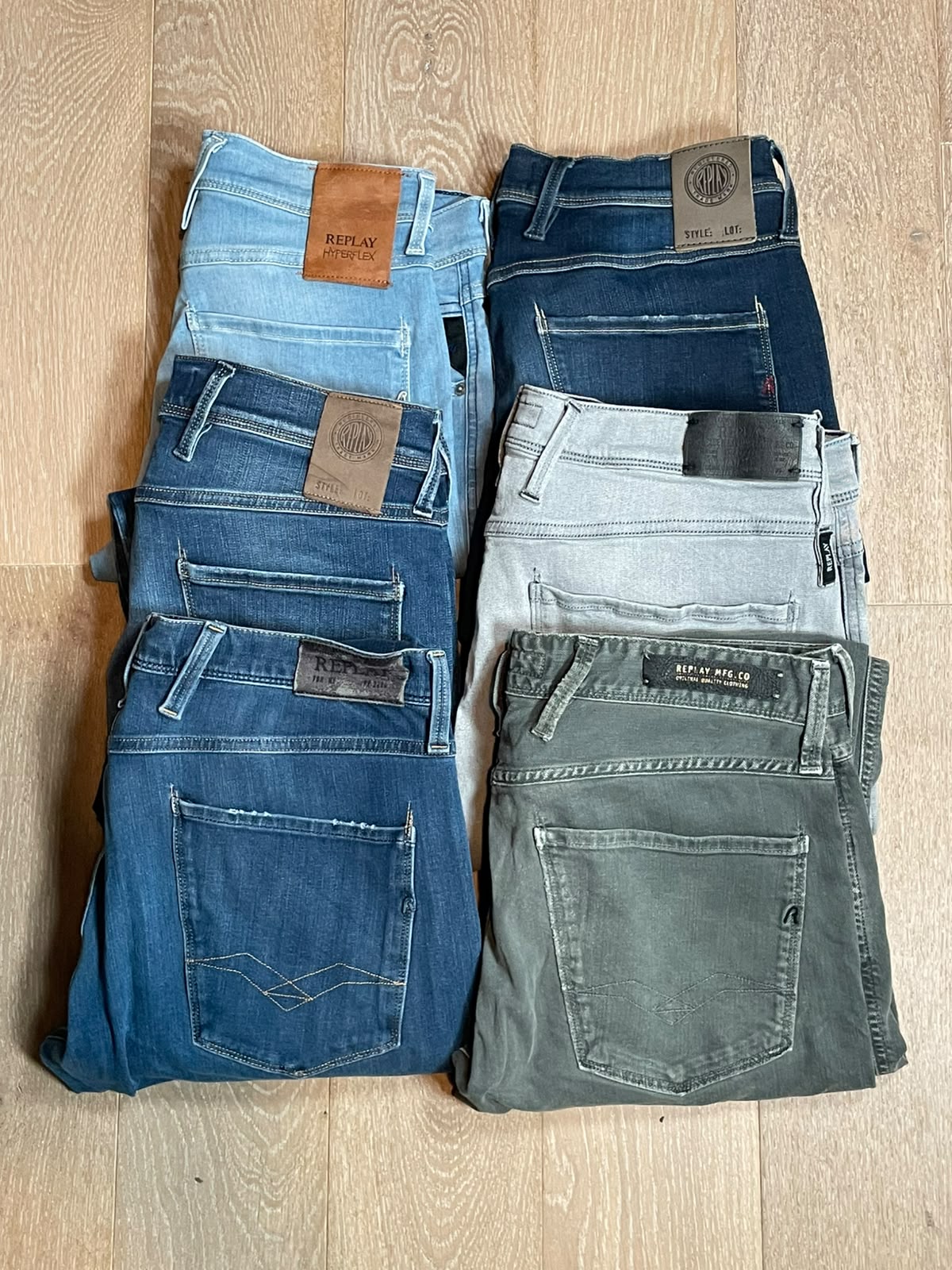 Replay Anbass Jeans Bulk x6
