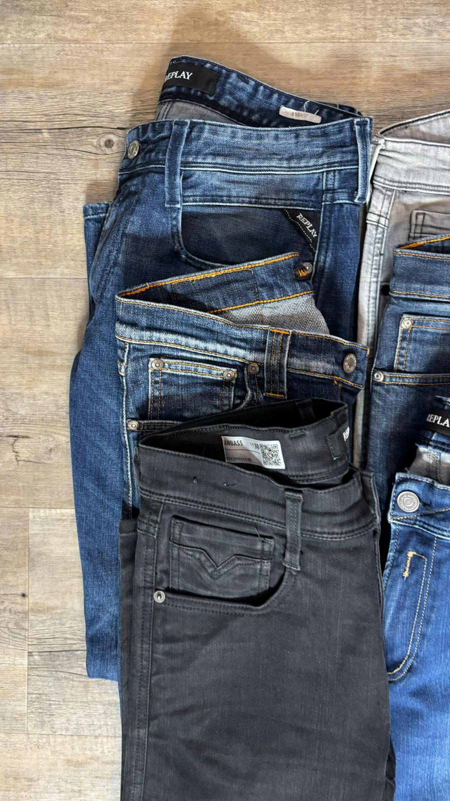 Replay Anbass & Nudie Jeans Bulk x6