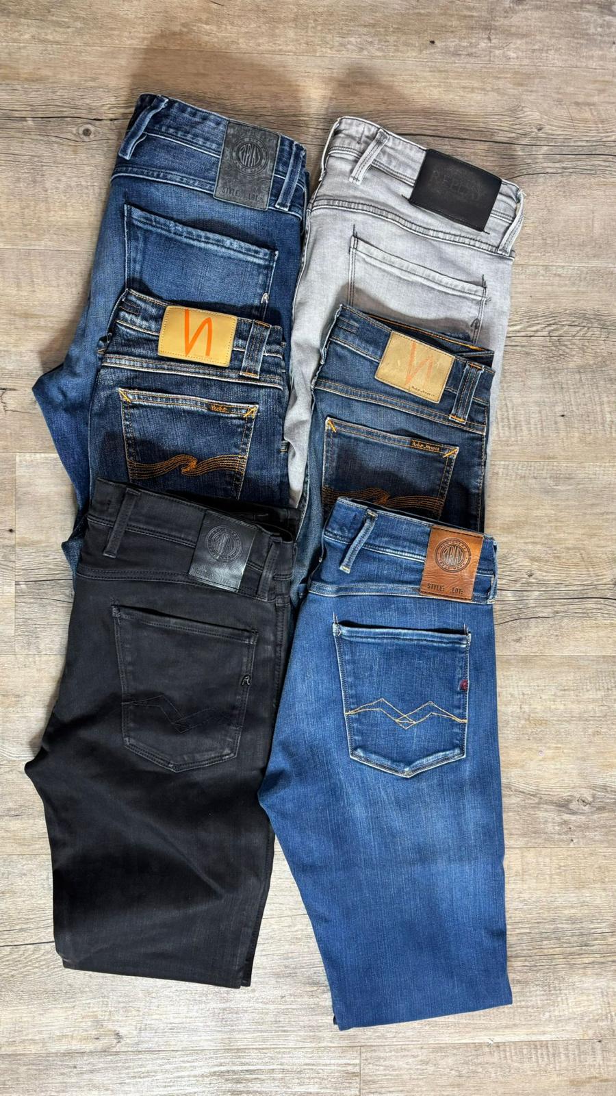 Replay Anbass & Nudie Jeans Bulk x6