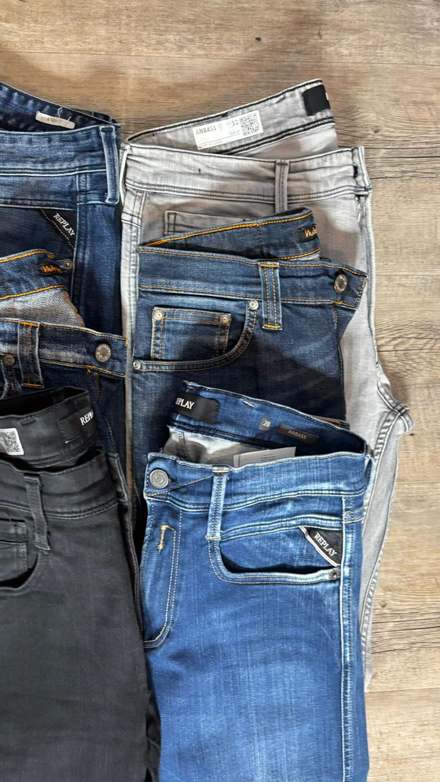 Replay Anbass & Nudie Jeans Bulk x6